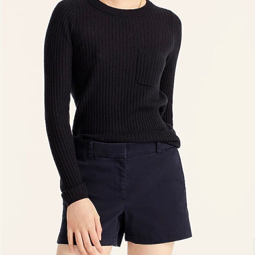 J. Crew Navy Chino Shorts